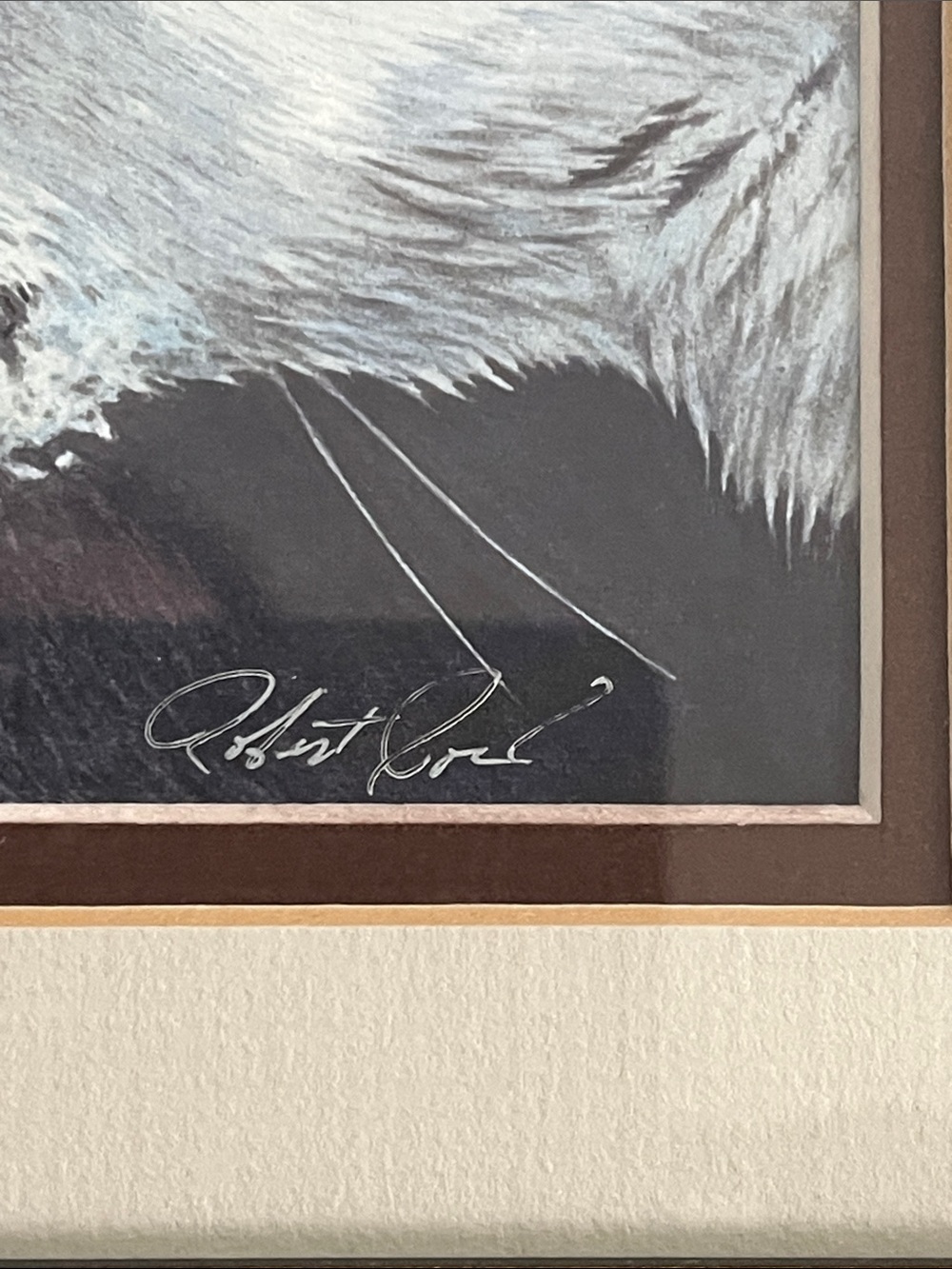 Tabletop Or Wall Wolf Wildlife Art Print - Picture 5 of 5
